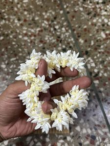 (2 Pcs) Scented Mogra Gajra Hair Accessor