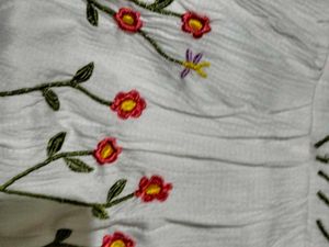 White Frock 9-12 Months