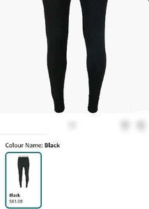 Fruit of the Loom Men's Black Thermal Underwear