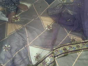 Bridal Saree With Blouse....(Ready To Wear)