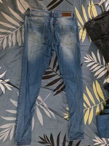 Light Wash Denim Jeans