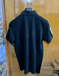 ADIDAS 3 STRIPES BLACK POLO TSHIRT S(38)