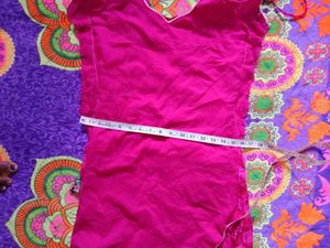 Pink Kurti Top