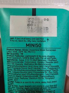 Sunscreen Lotions - Dopamine Mood &amp; Pilgrim