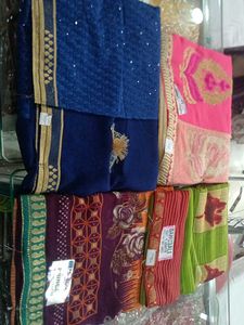 Elegant Saree Collection 4pc Combo