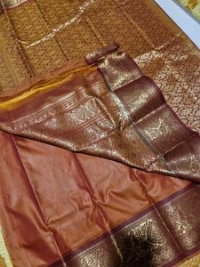 Elegant Yellow Banarasi Saree