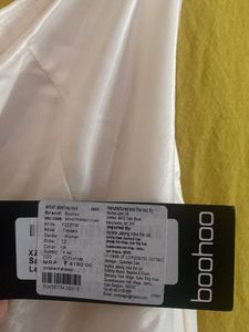 NEW White Satin Pants