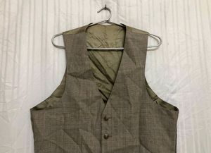 Khaki Formal Waistcoat
