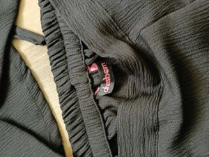 Black Vest &amp; Pants Set (Ties on the back)
