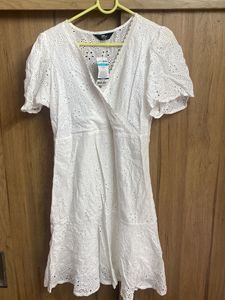 White Eyelet Dress