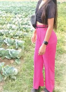 Magenta Pink Trousers