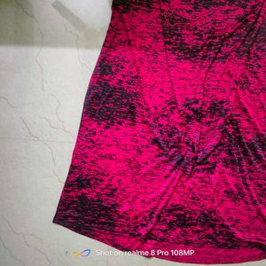 Pink &amp; Black Dress