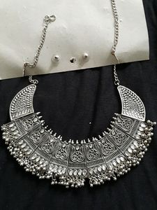 German Silver Set With Bracelet
