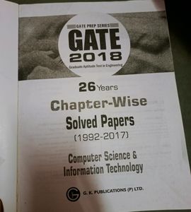 Gate 2018 Book For Cs&amp;It