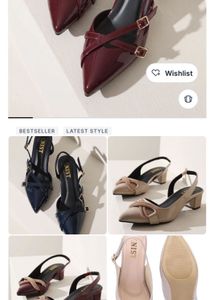 Elegant Maroon Heels