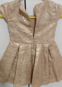 PRICE DROP Girl&#39;s Gold Sparkle Dress