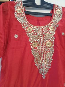 3 Piece Kurta Set ,kurti ,dupatta And Salwar
