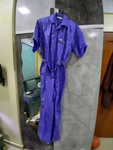 Vintage Blue Jumpsuit