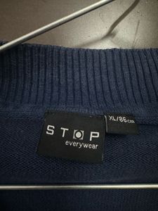 Navy Blue Top