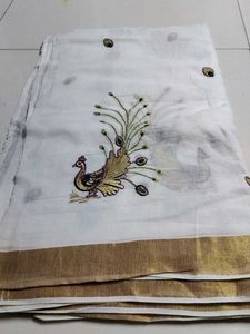 Dailywear Embroidered Saree