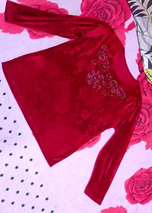Beautiful Velvet Top
