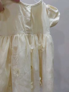 Yellow Flower Girl Dress