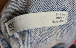 Denim Overall Shorts