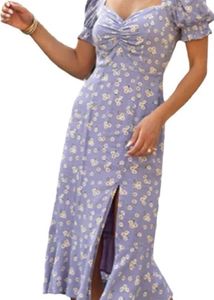 Slit Summer Dress