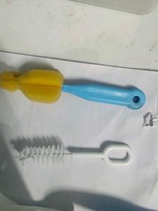 Baby Bottle And Nipple Cleaning Brush