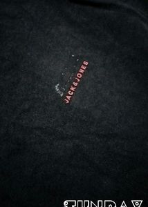 M Size our L Black Normal Tshirt for Teena