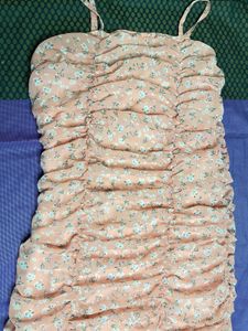 Peach cute one piece