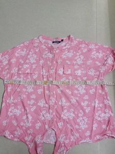 Zudio Pink Semi Formal Top