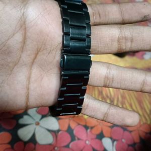 Black Metal Watch