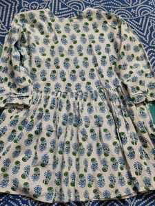 Floral Print Kurta