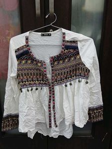 Jacquard Style Cover Up - M Size