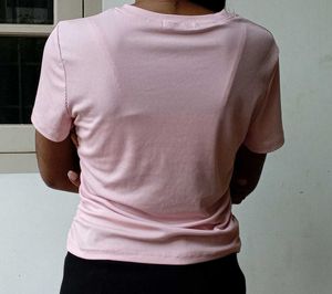 Pink 'Basket' Graphic Tee