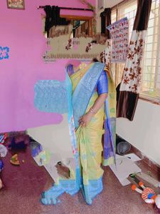 Elegant Yellow Saree