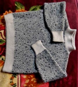 Stylish Fuzzy Knit Sweater