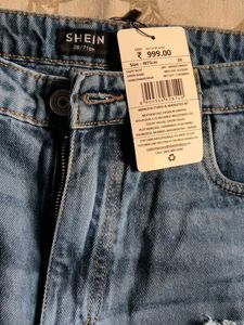 Distressed Denim Jeans