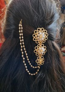 Pearl &amp; Crystal Hair Jewelry
