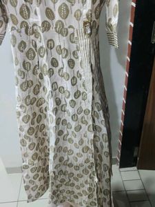 Peach Colored Ethnic Dress
