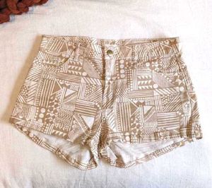 Brand New H&M Geometric Pattern Shorts