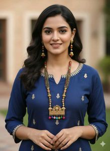 New Long Necklace &amp; Earring Set