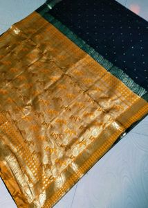 Multi Colour Pure Silk Saree