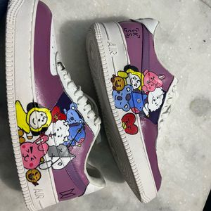 Nike BTS Custom Shoes For Women