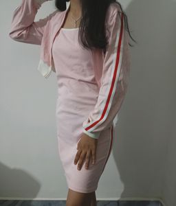 Bodycon Dress With Outer