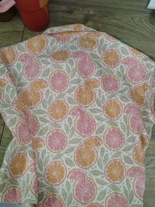 Floral Print Women's Shirt