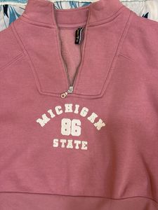 Pink Michigan State Sweatshirt
