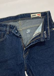 Levi’s Boys’ Dark Blue Jeans - Size 32, Length 39,