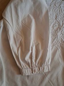 White Embroidered Blouse